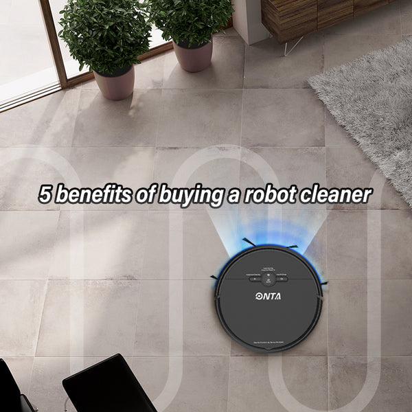 5 benefits of buying a robot cleaner